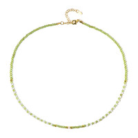 Collar en plata con Peridoto