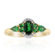 Anillo en oro con Tsavorita de Kenia AAA
