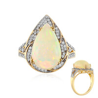 Anillo en oro con Ópalo Welo AAA (D'vyere)