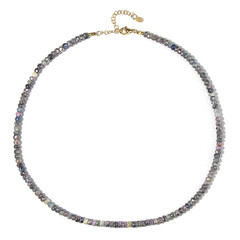 Collar en plata con Zafiro místico