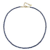 Collar en plata con Zafiro azul