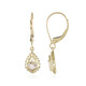Pendientes en oro con Morganita AAA de Madagascar (Ornaments by de Melo)