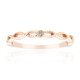 Anillo en oro con Diamante rosa de Francia de Argyle SI1 (Annette)