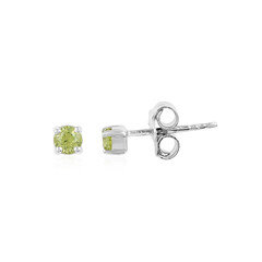 Pendientes en plata con Peridoto