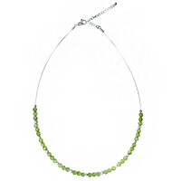 Collar en plata con Peridoto