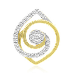 Colgante en oro con Diamante SI1 (G)
