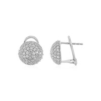 Pendientes en plata con Zircón