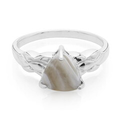 Anillo en plata con Ágata de Botsuana