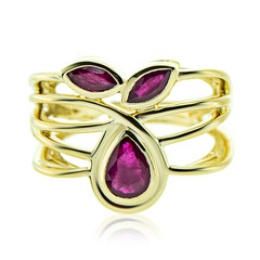 Anillo en oro con Rubí (de Melo)