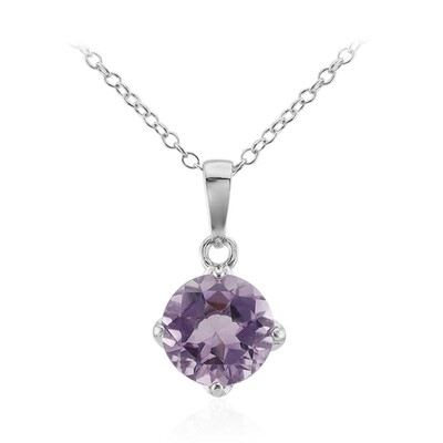 Collar en plata con Amatista