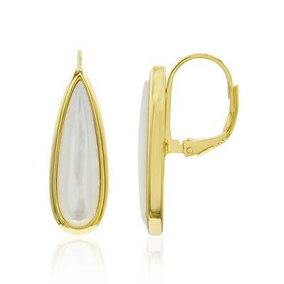 Pendientes en plata con Nácar (MONOSONO COLLECTION)
