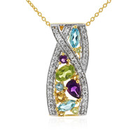 Collar en plata con Peridoto