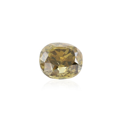 Piedra preciosa con Diamante verde SI1 0.41 ct