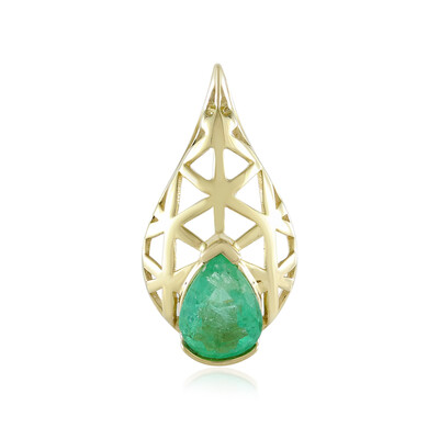 Colgante en oro con Esmeralda de Etiopía (Ornaments by de Melo)