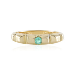 Anillo en oro con Esmeralda de Rusia (de Melo)