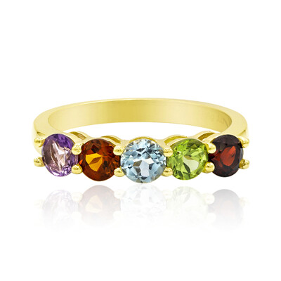 Anillo en plata con Amatista