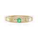 Anillo en oro con Esmeralda de Colombia (de Melo)