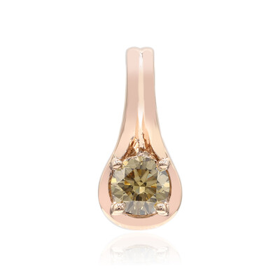 Colgante en oro con Diamante rosa de Francia de Argyle VS1 (Annette)