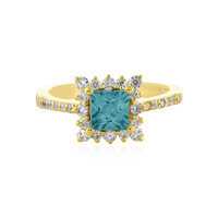 Anillo en plata con Zircón de Ratanak Kirí