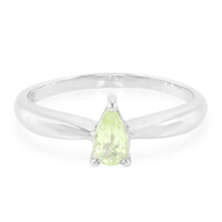 Anillo en plata con Turmalina