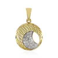Colgante en oro con Diamante I4 (J) (Ornaments by de Melo)