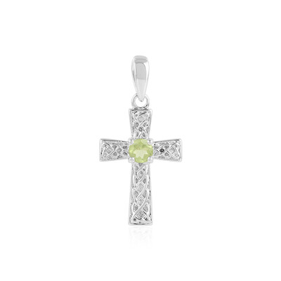 Colgante en plata con Peridoto