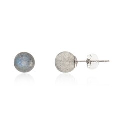 Pendientes en plata con Labradorita