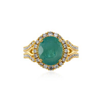 Anillo en plata con Grandidierita