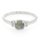 Anillo en plata con Espectrolita