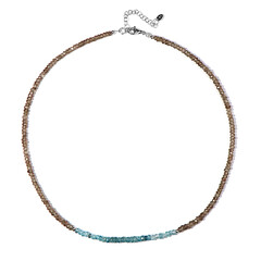 Collar en plata con Zircón de Ratanak Kirí