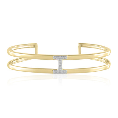 Brazalete en plata con Diamante I3 (J)
