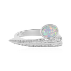 Anillo en plata con Ópalo Welo AAA (de Melo)