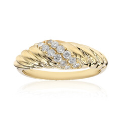 Anillo en oro con Diamante SI2 (H) (CIRARI)