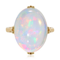 Anillo en oro con Ópalo de Welo