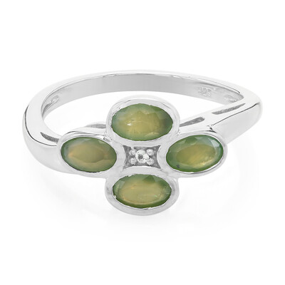 Anillo en plata con Alejandrita