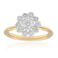 Anillo en oro con Diamante VS2 (H)  (CIRARI)