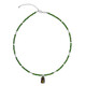 Collar en plata con Ammolita