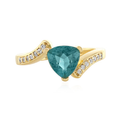 Anillo en plata con Fluorita de Esperanza