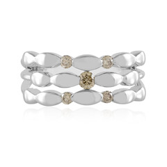 Anillo en oro con Diamante champán SI2