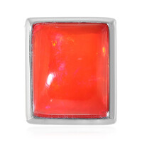 Colgante en plata con Ópalo rojo de Etiopía