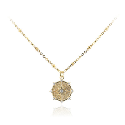 Collar en plata con Zircón