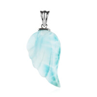 Colgante en plata con Larimar