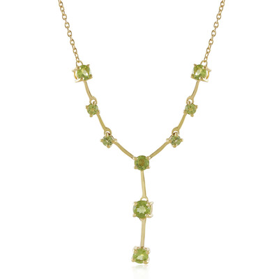 Collar en plata con Peridoto