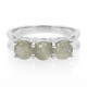 Anillo en plata con Espectrolita