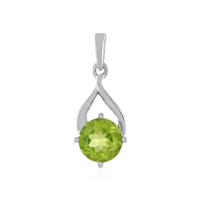 Colgante en plata con Peridoto