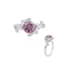 Anillo en plata con Amatista Rosa de Francia