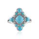 Anillo en plata con Turquesa bella durmiente