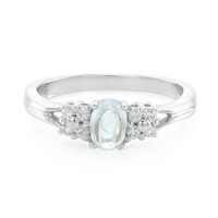 Anillo en plata con Turmalina Paraíba