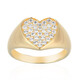 Anillo en plata con Topacio blanco (M de Luca)