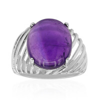 Anillo en plata con Amatista